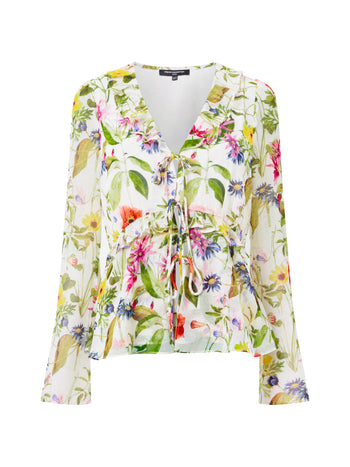 Monica Hallie Crinkle Blouse