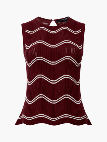 Trudy Crochet Sleeveless Top