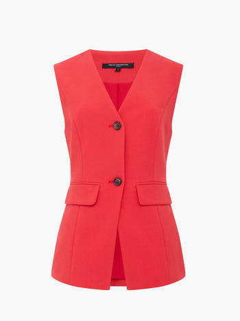 Carlie Longline Fitted Waistcoat