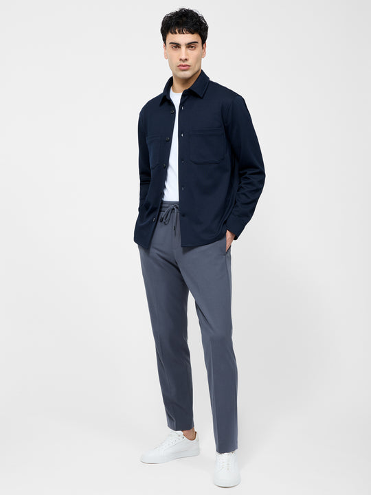 Long Sleeve Stretch Overshirt
