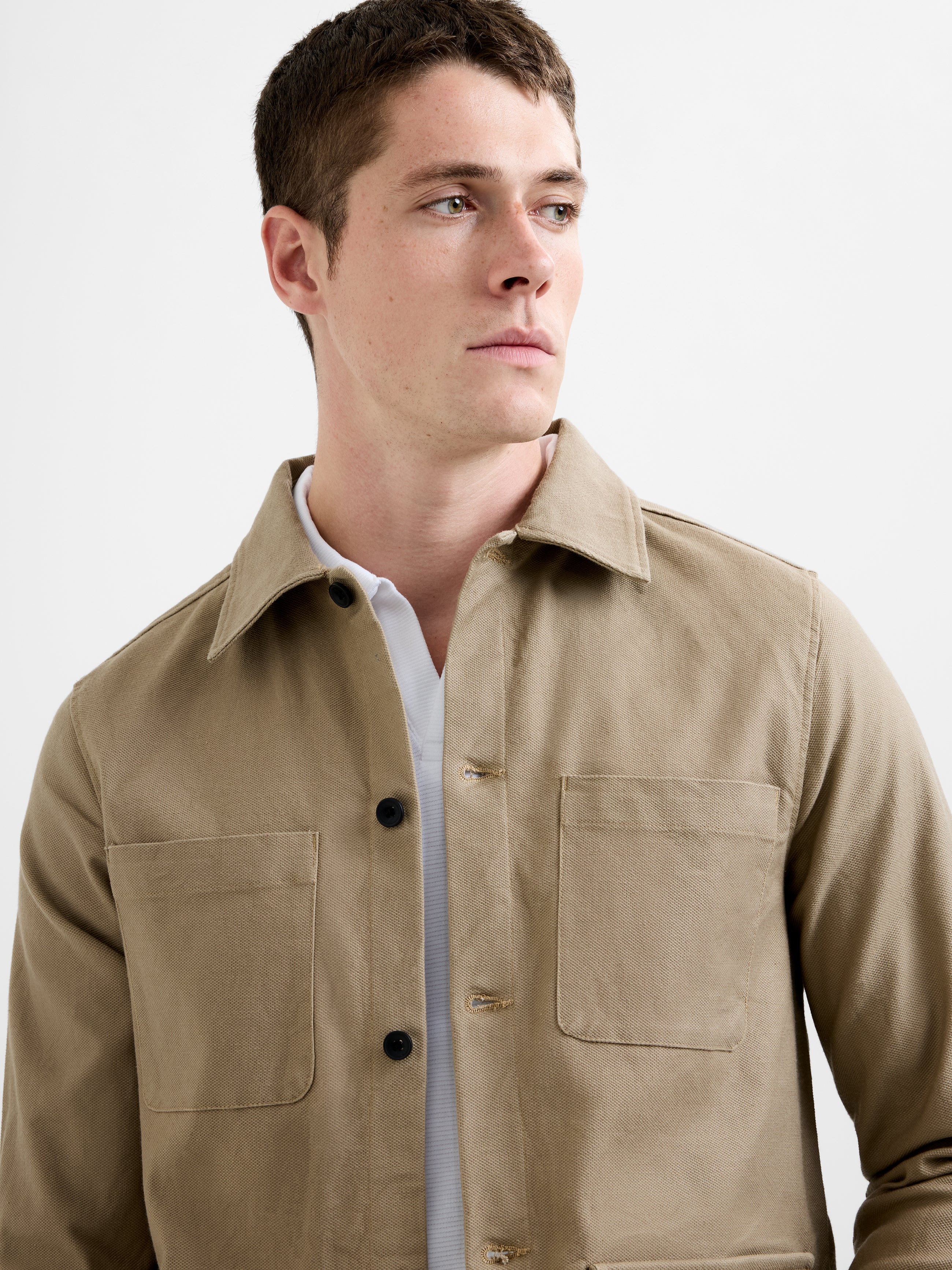 4 Pocket Canvas Overshirt
