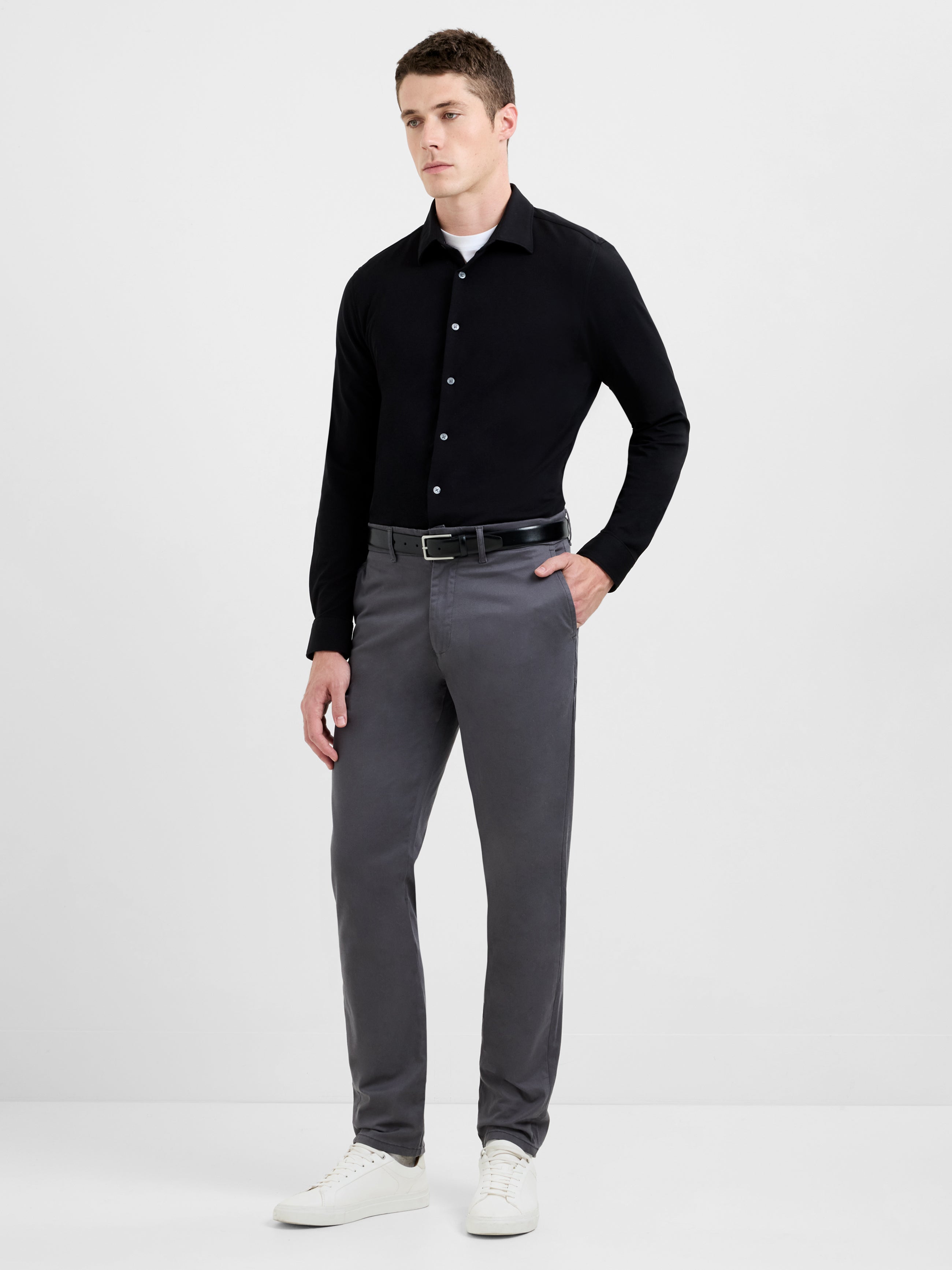 Long Sleeve Stretch Shirt