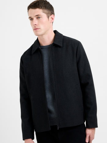 Twill Smart Bomber Jacket