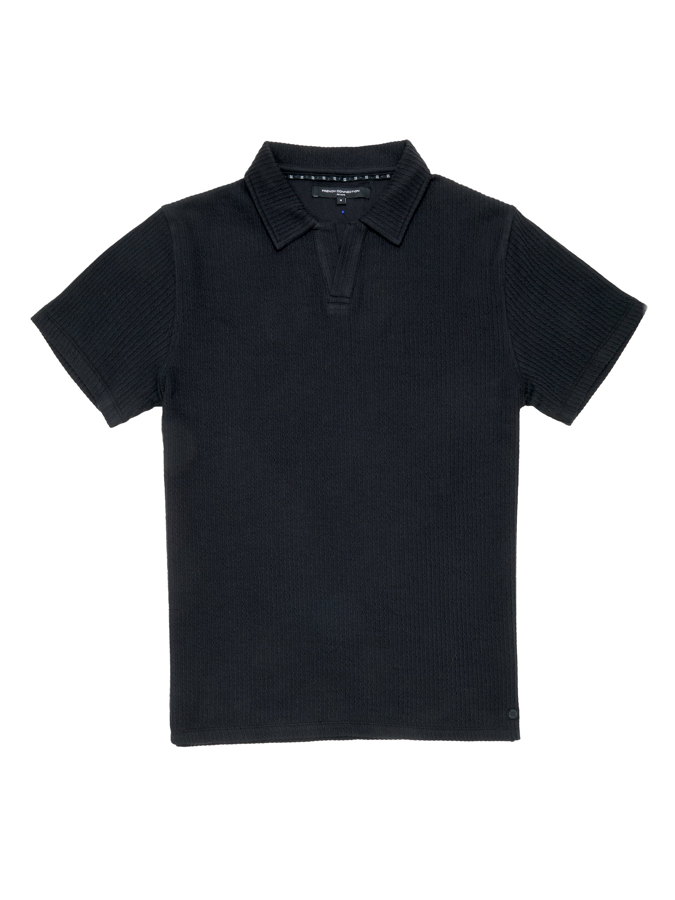 Short Sleeve Trophy Neck Polo Shirt