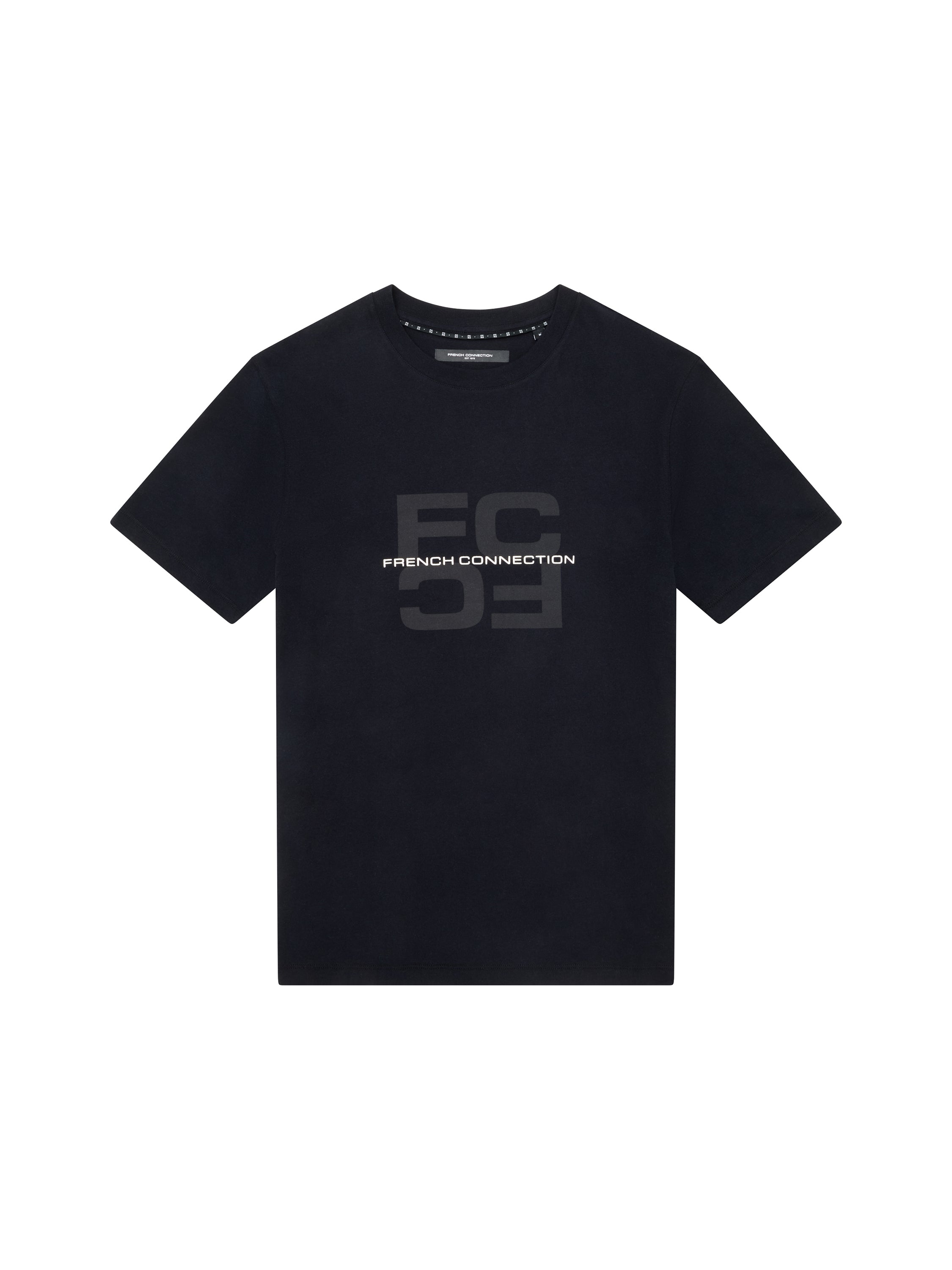 French Connection Mirror Organic Graphic T-Shirt