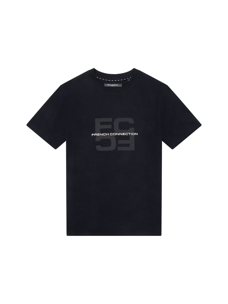 French Connection Mirror Organic Graphic T-Shirt
