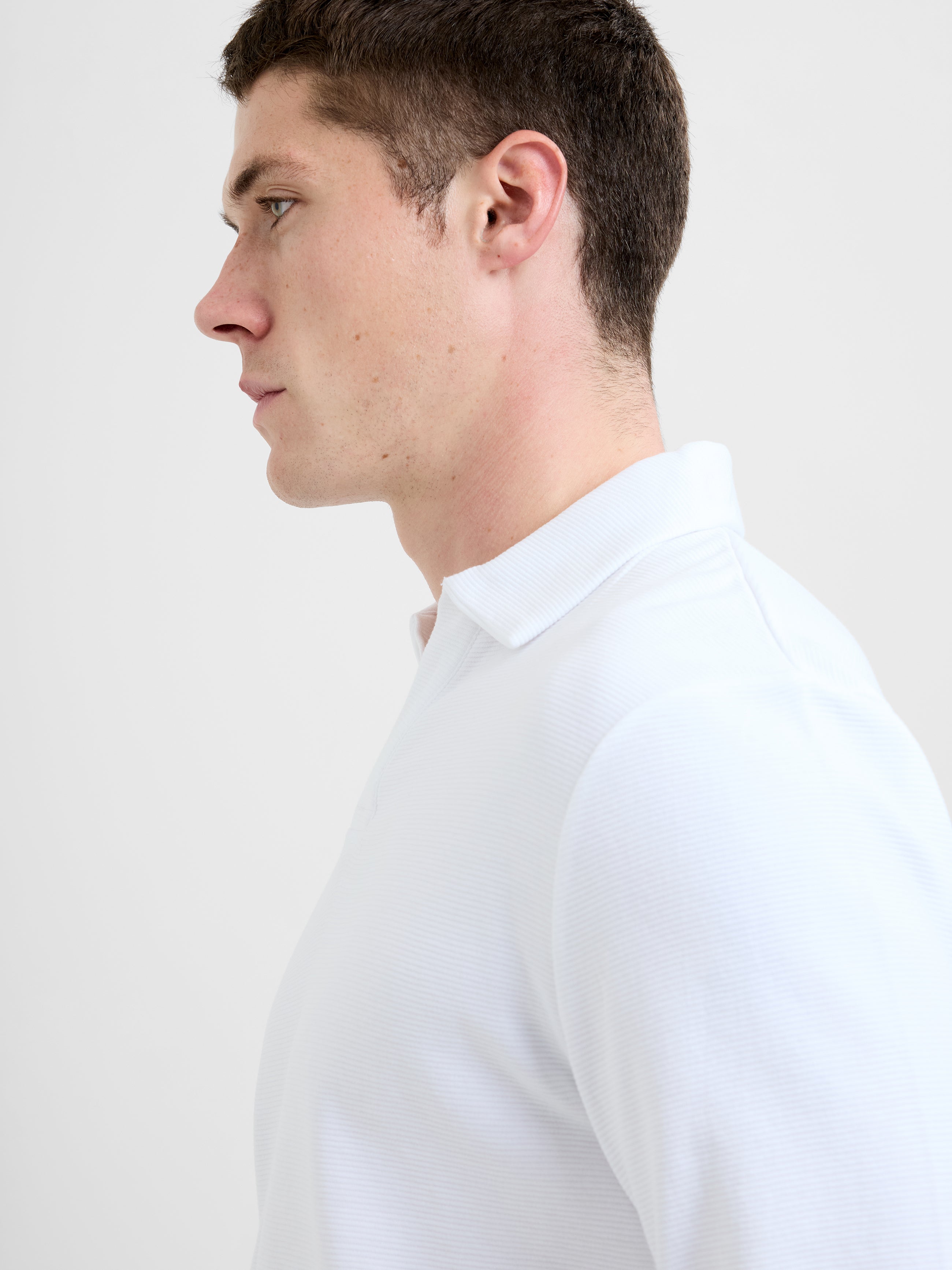 Long Sleeve Ottoman Trophy Neck Shirt