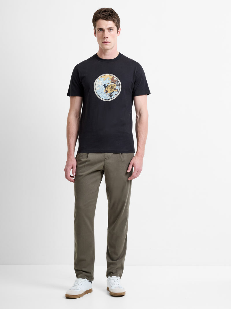 Tiger Organic Graphic T-Shirt