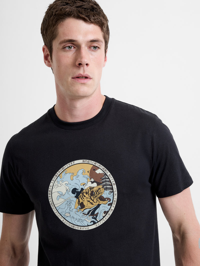 Tiger Organic Graphic T-Shirt