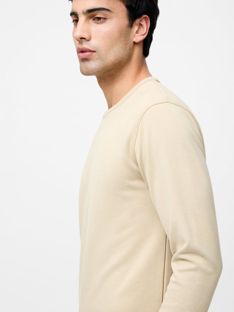 Triblend Interlock Crew