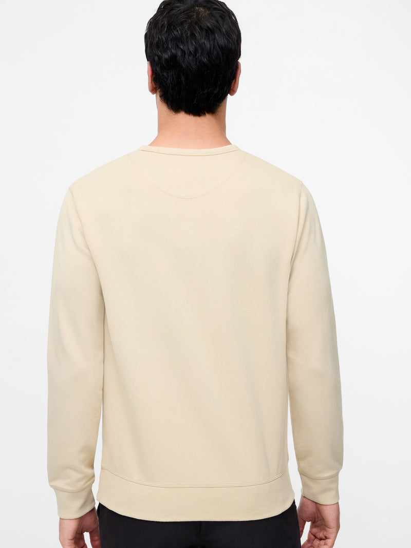 Triblend Interlock Crew