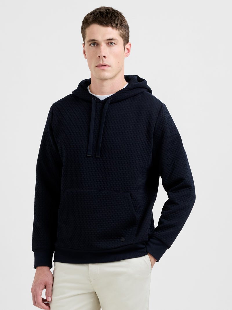 Textured Hoodie