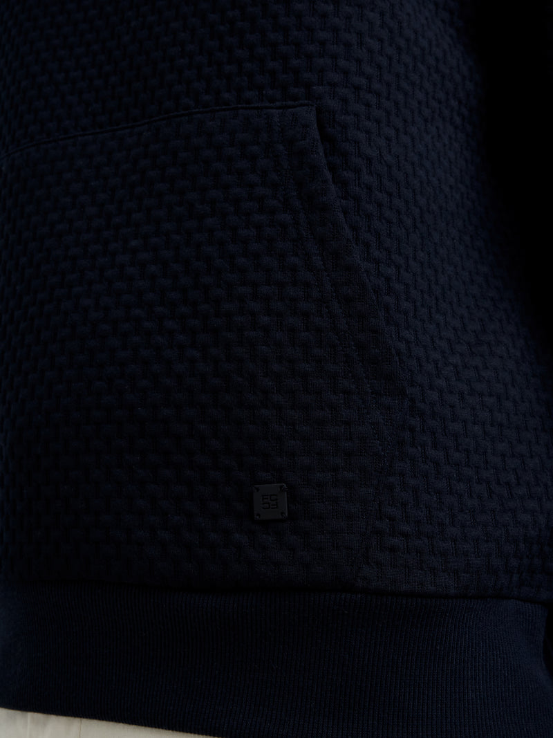 Textured Hoodie