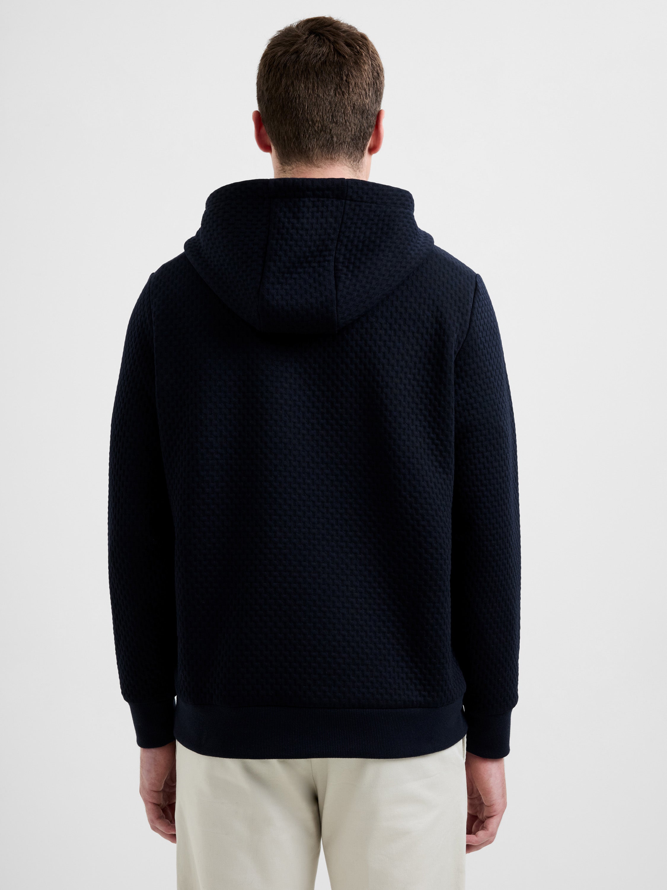Textured Hoodie