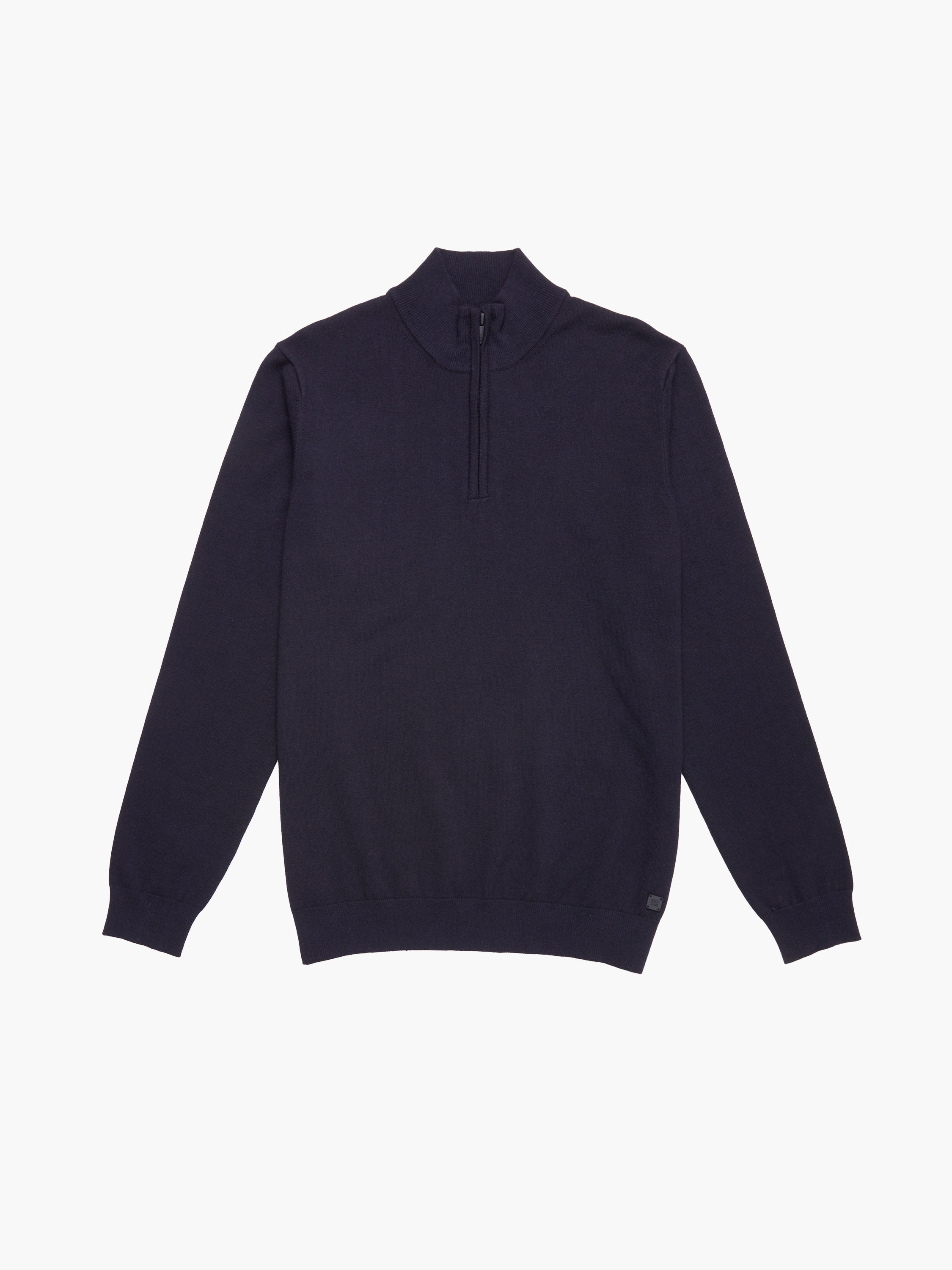 Half Zip Knitted Jumper
