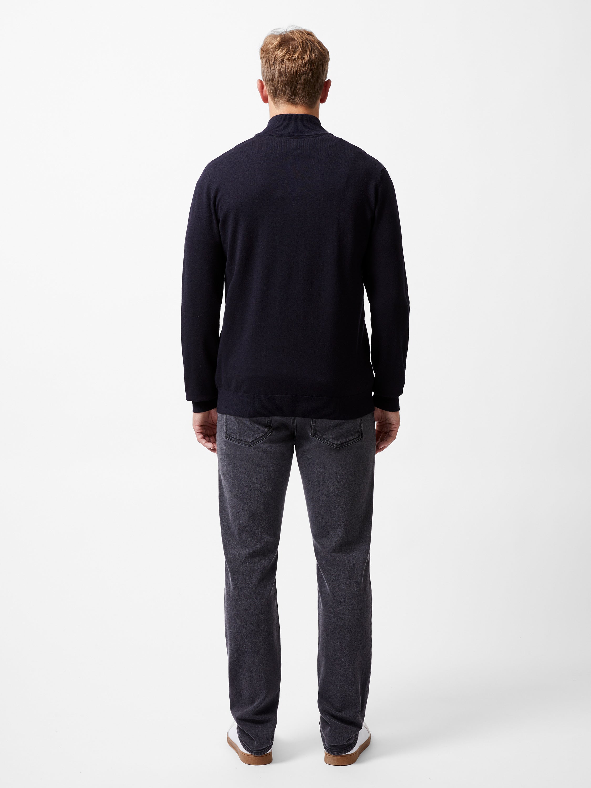 Half Zip Knitted Jumper