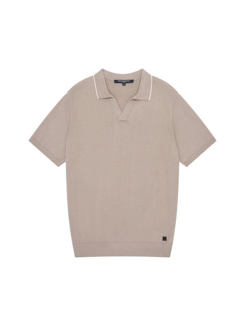 Short Sleeve Trophy Knit Polo Shirt