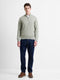 Long Sleeve Half Zip Knit Jumper