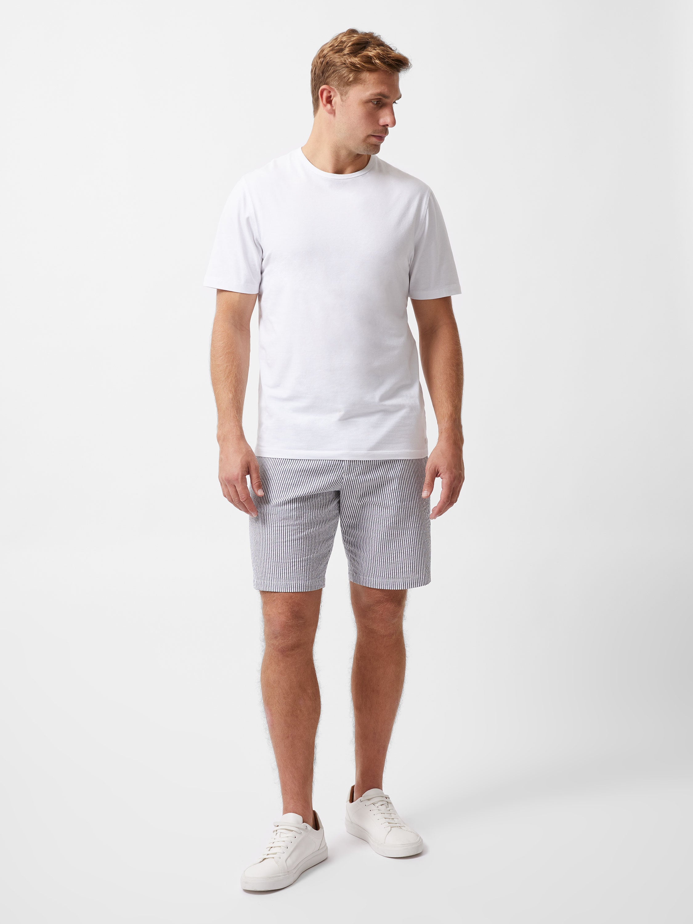 Ticking Stripe Shorts