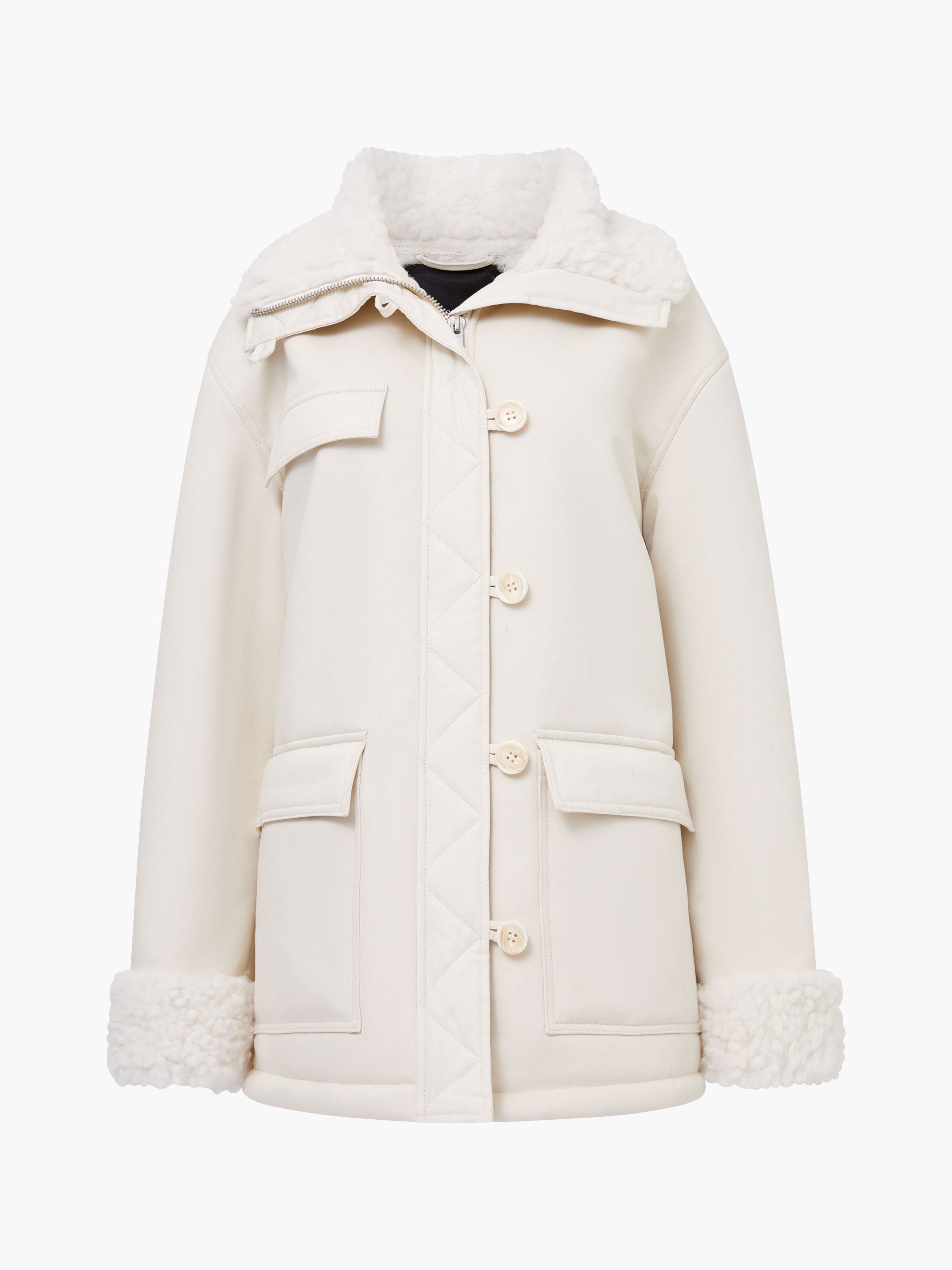 Solise Cotton Faux Fur Coat