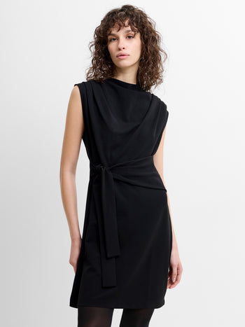 Zion Jersey Belted Shift Dress
