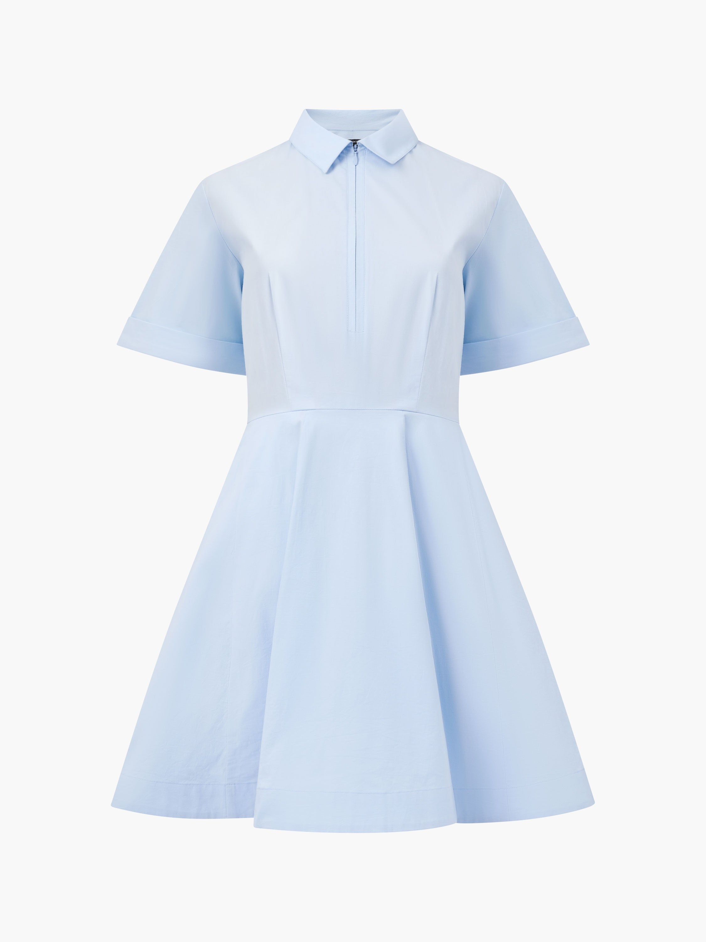 Isabelle Poplin Mini Shirt Dress