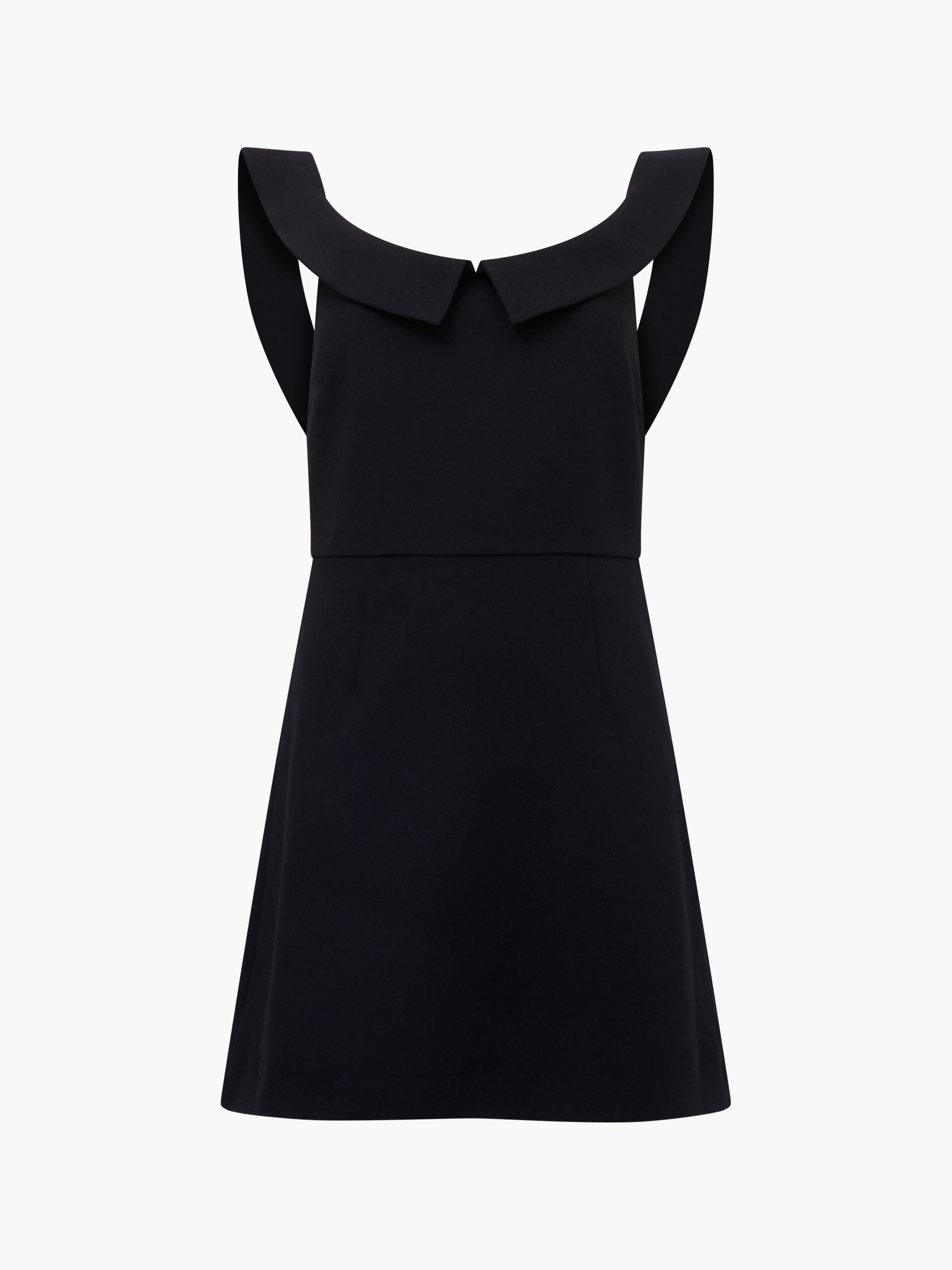 Whisper Collar Mini Dress