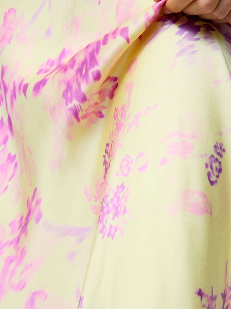 Elyria Oona Satin Midi Dress