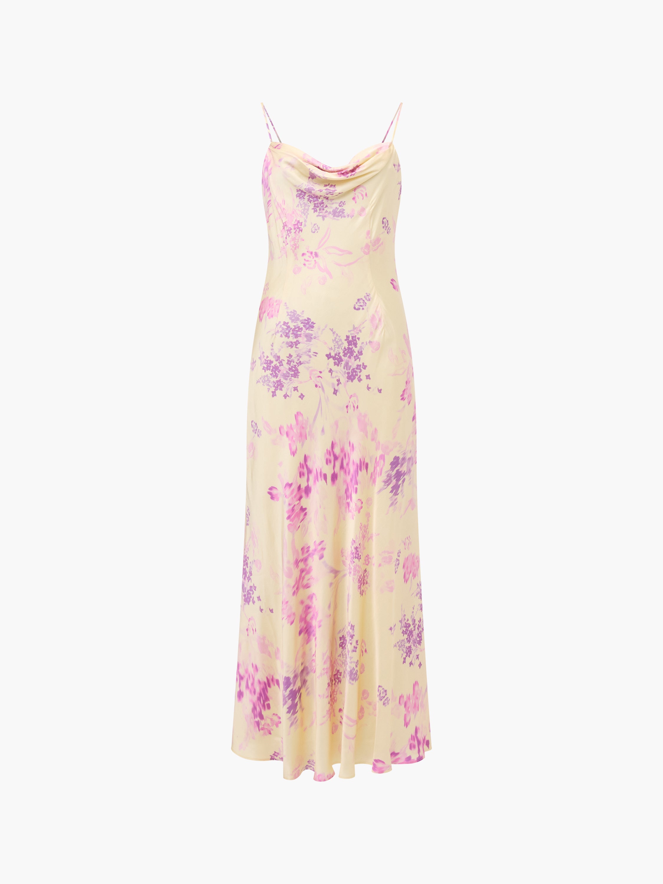 Elyria Oona Satin Midi Dress