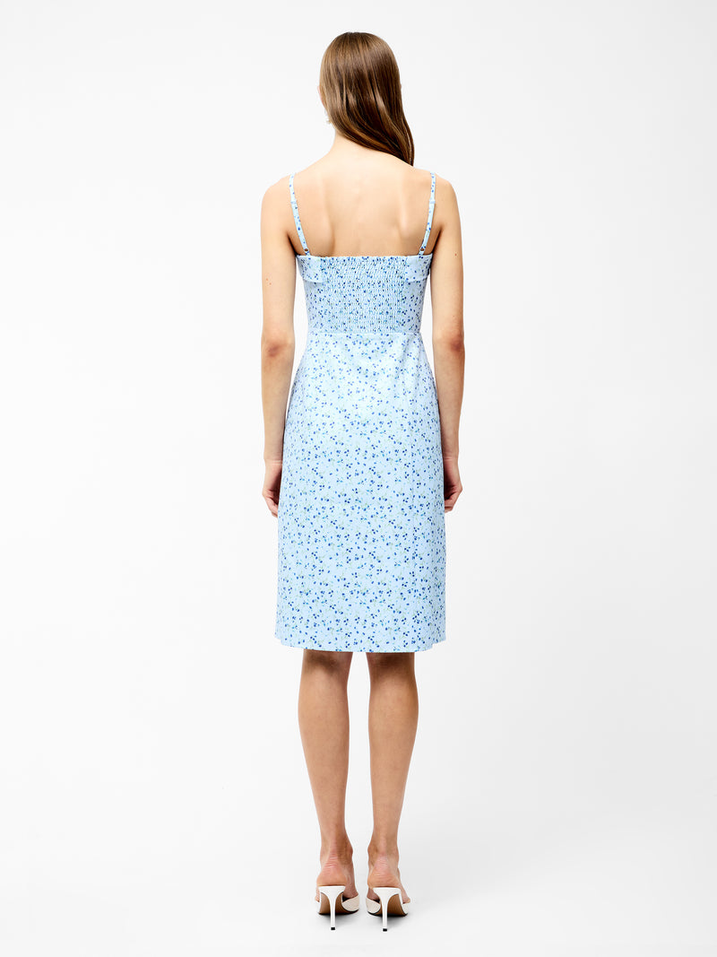 Echo Crepe Strappy Midi Dress