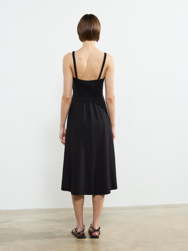 Ariette Strappy Midi Dress