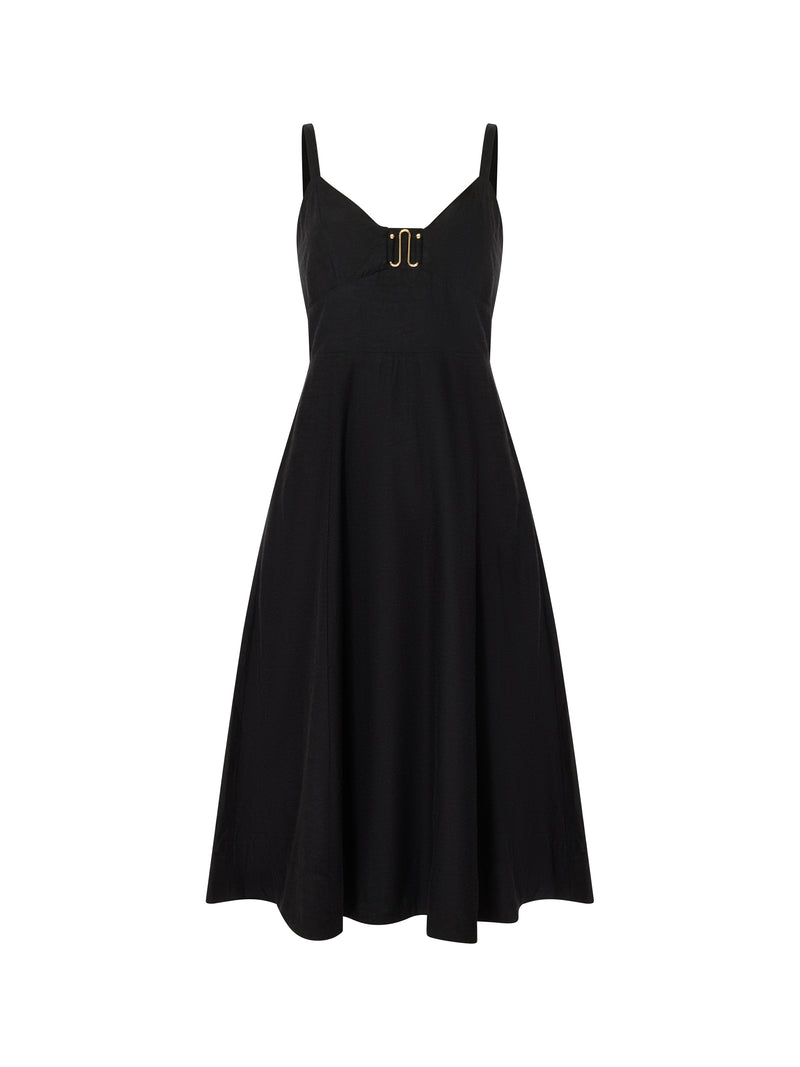 Ariette Strappy Midi Dress