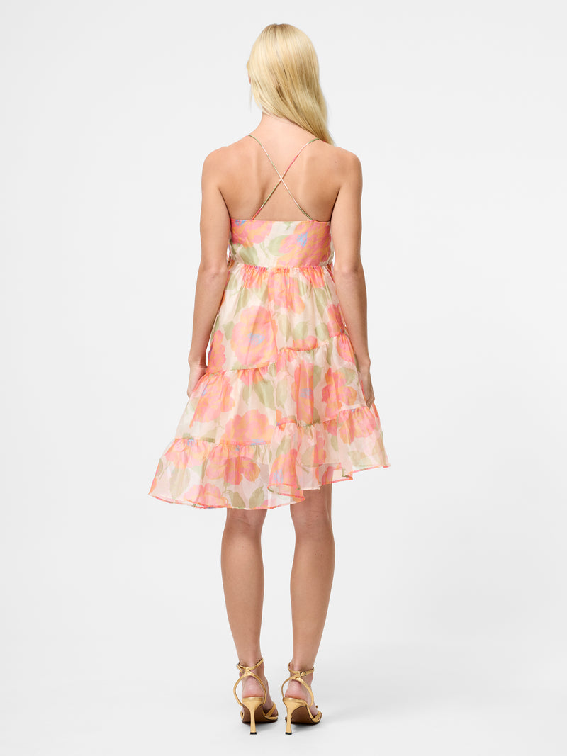 Jasmine Organza Halterneck Mini Dress