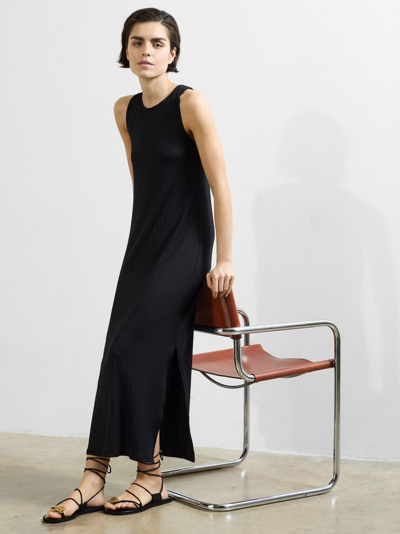 Mia Textured Jersey Maxi Dress