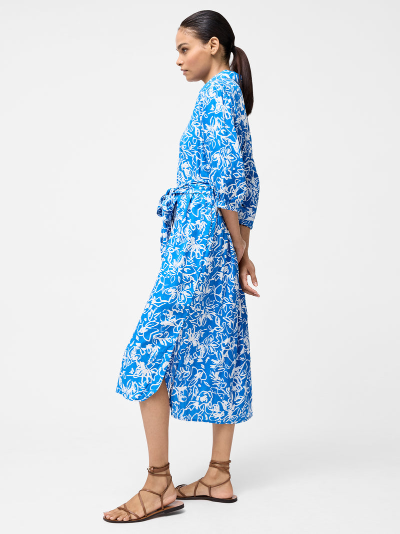 Fayola Belted Shirt Dress