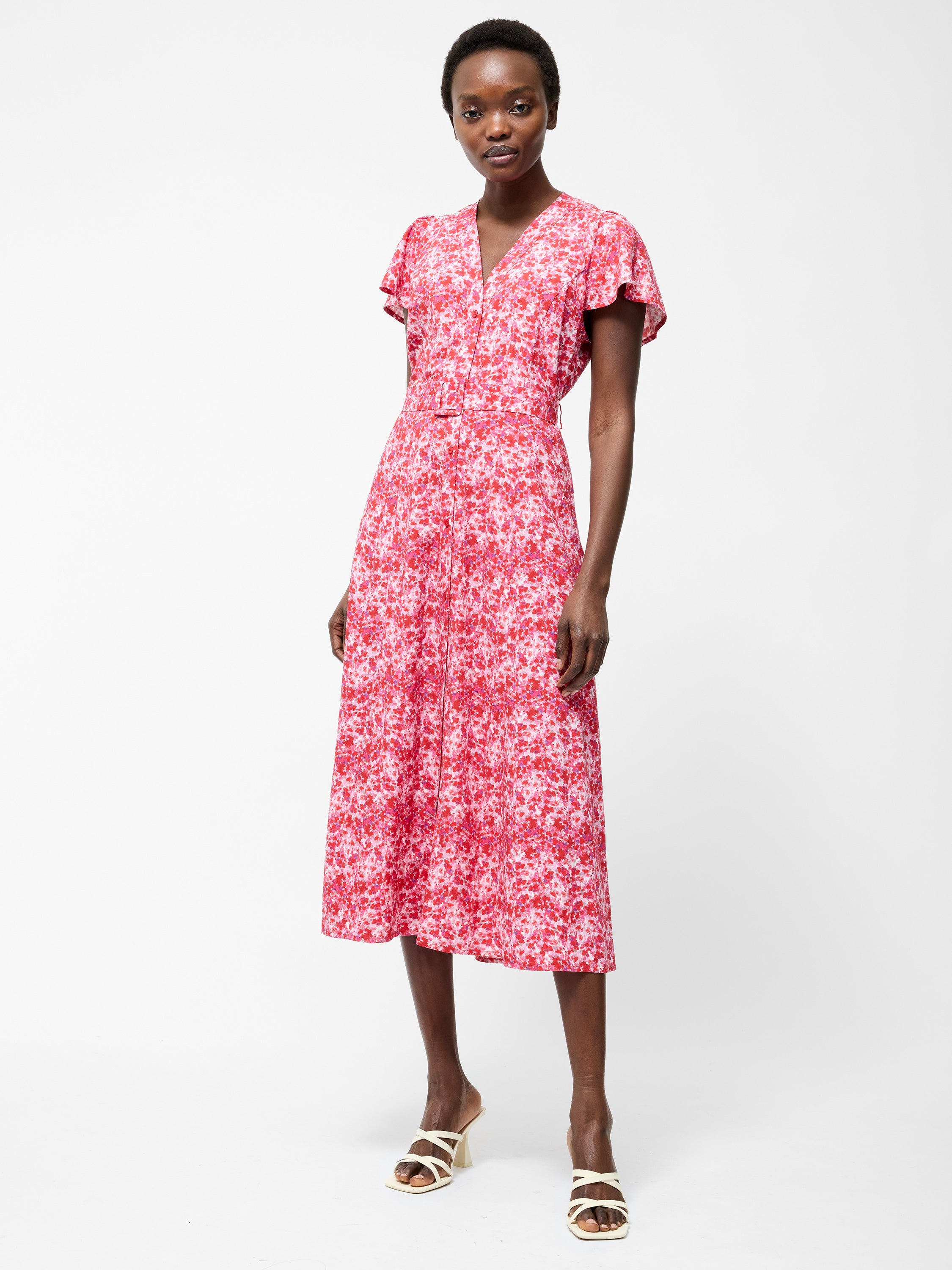 Cass Belted Midi Dress