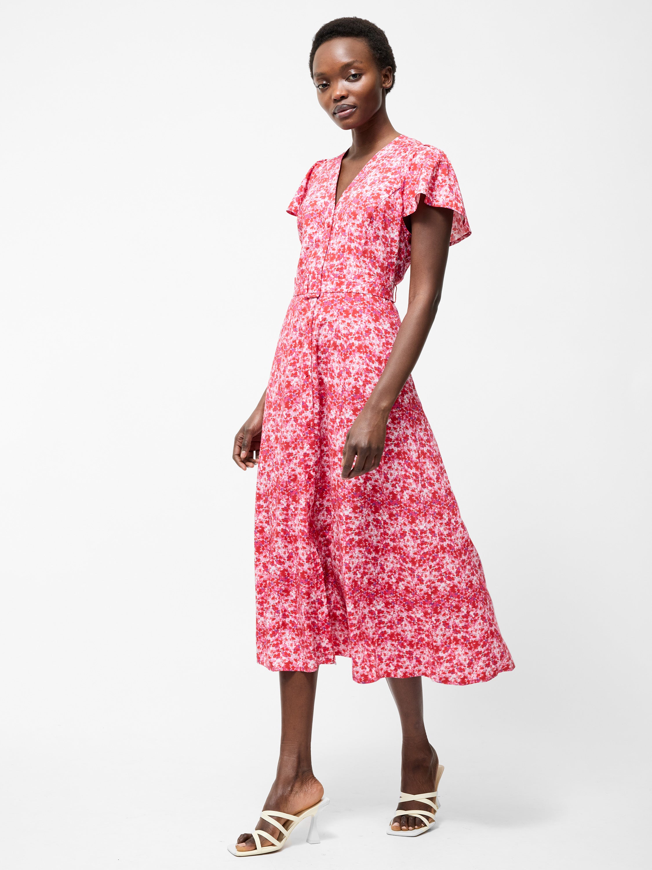 Cass Belted Midi Dress