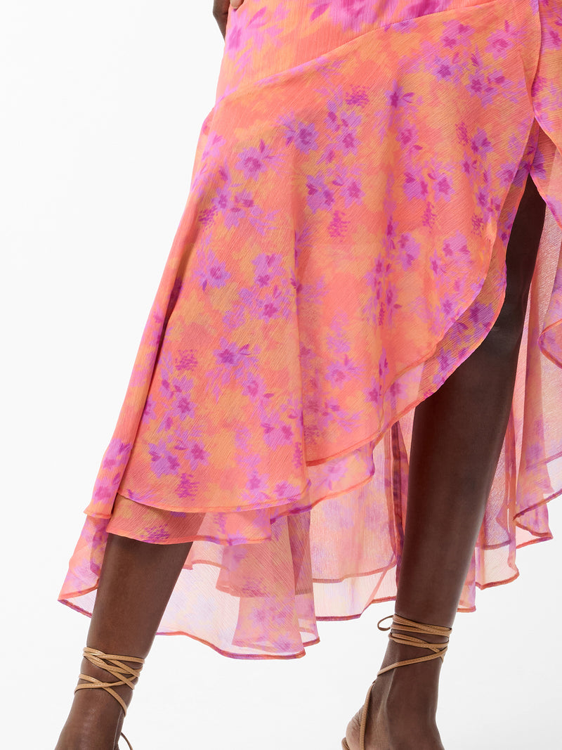 Arla Ruffle Halterneck Dress