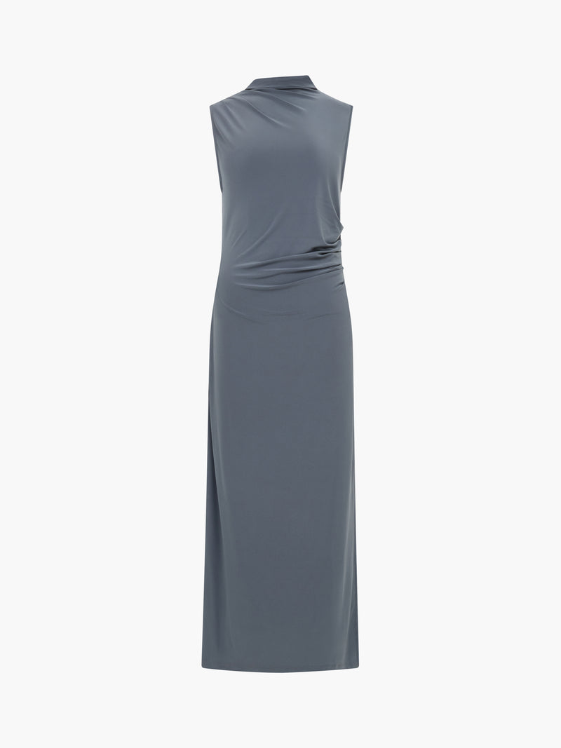 Samira Jersey High Neck Dress