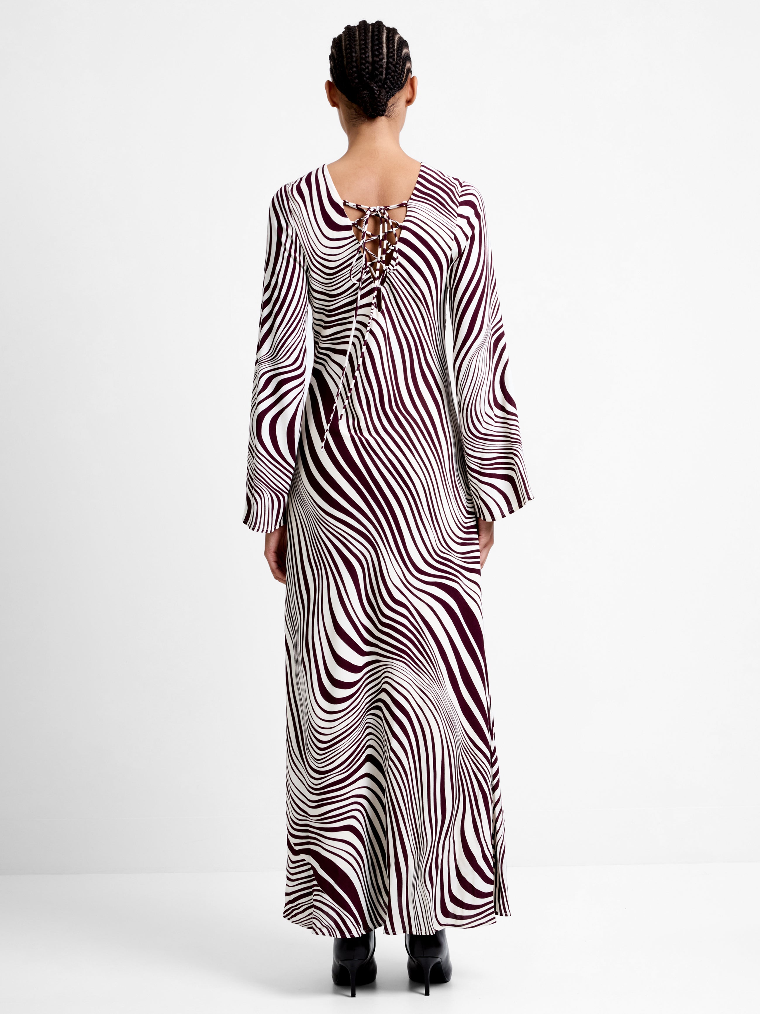Ziggy Lara Tie Back Maxi Dress