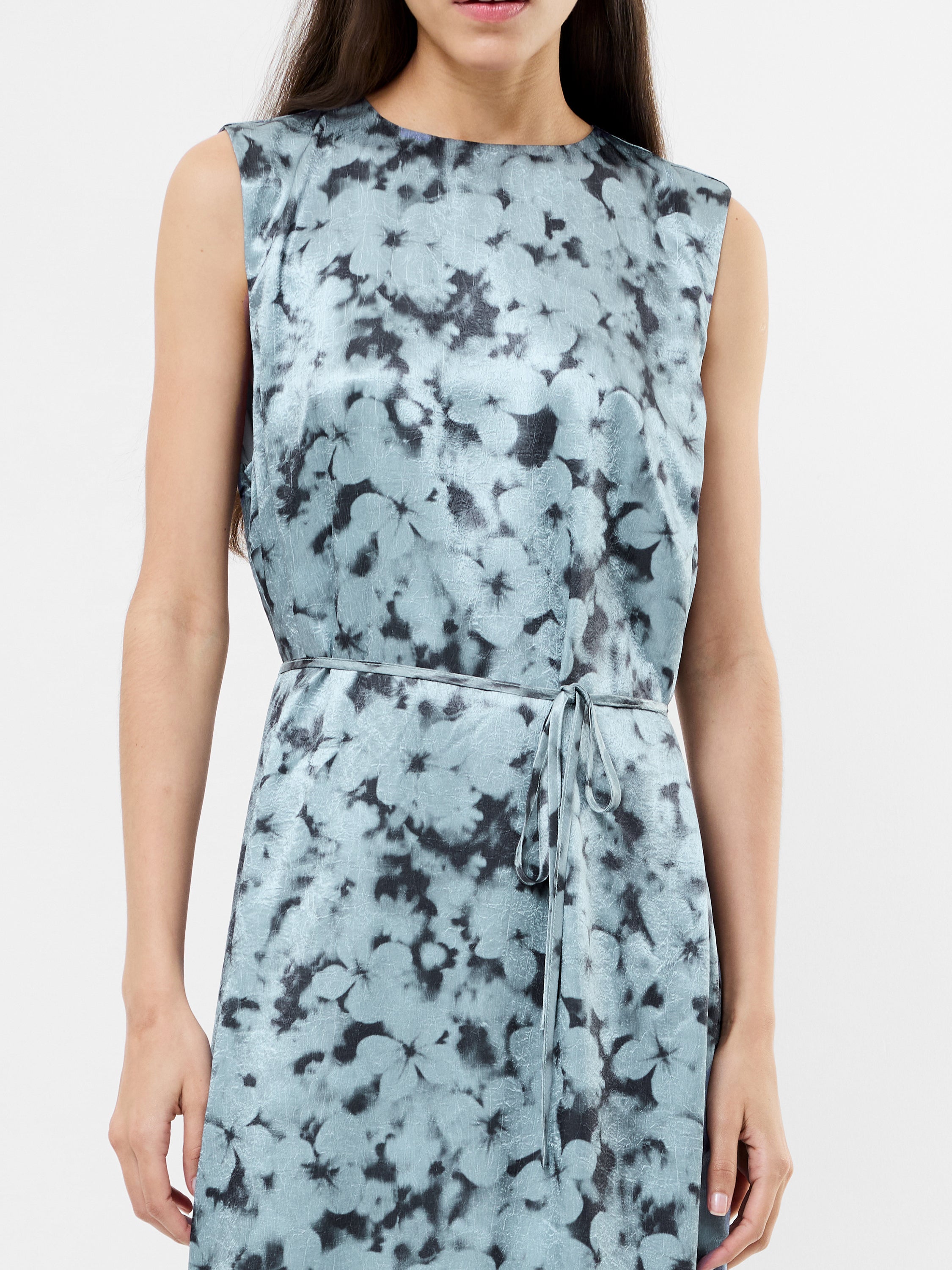 Cassie Emile Crinkle Midi Dress