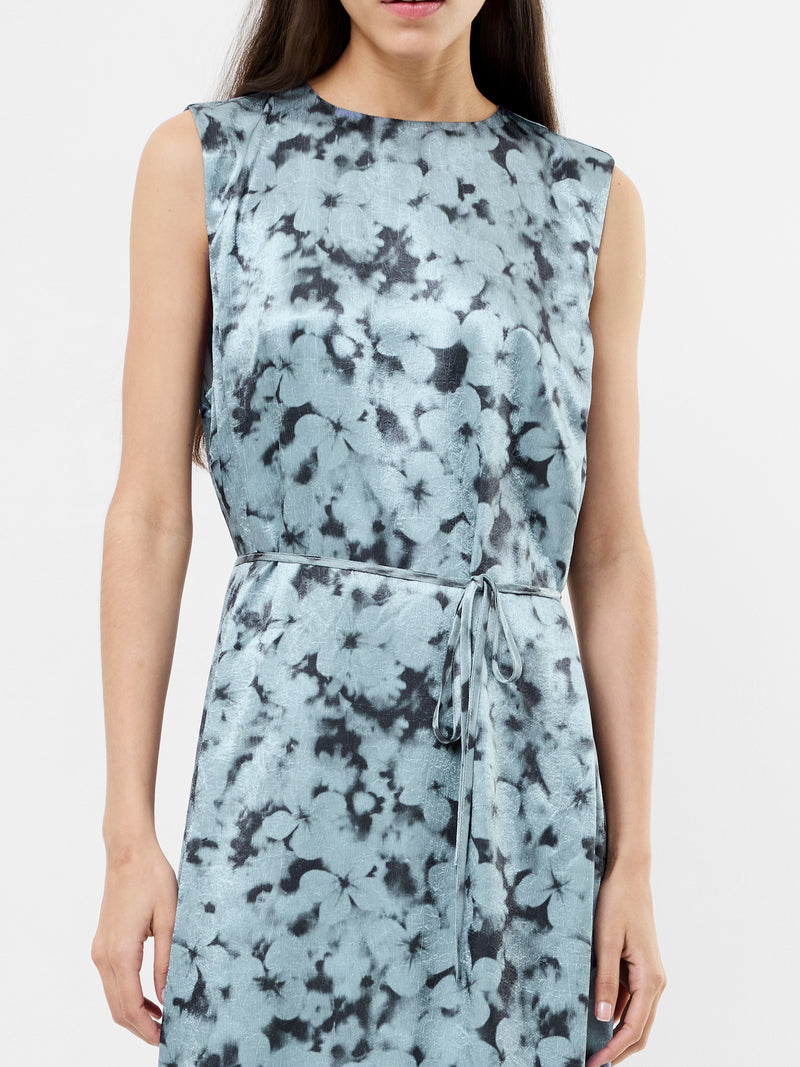 Cassie Emile Crinkle Midi Dress