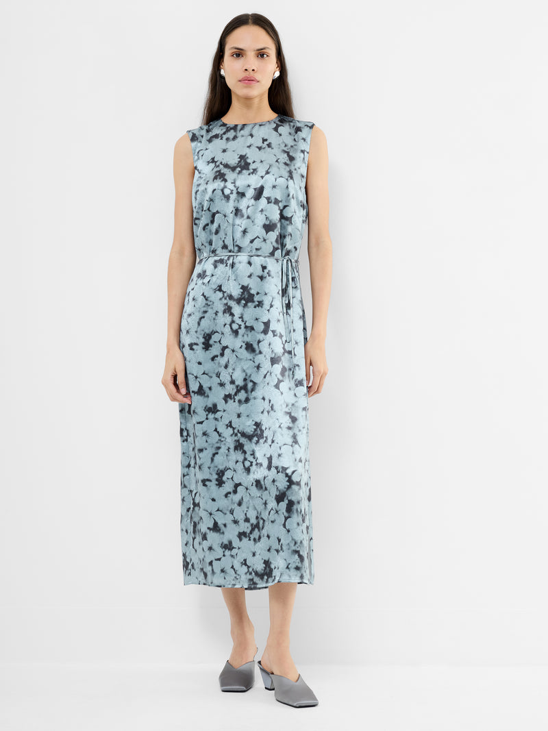 Cassie Emile Crinkle Midi Dress