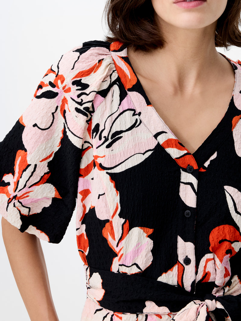 Milani Rhian Puff Sleeve Mini Dress