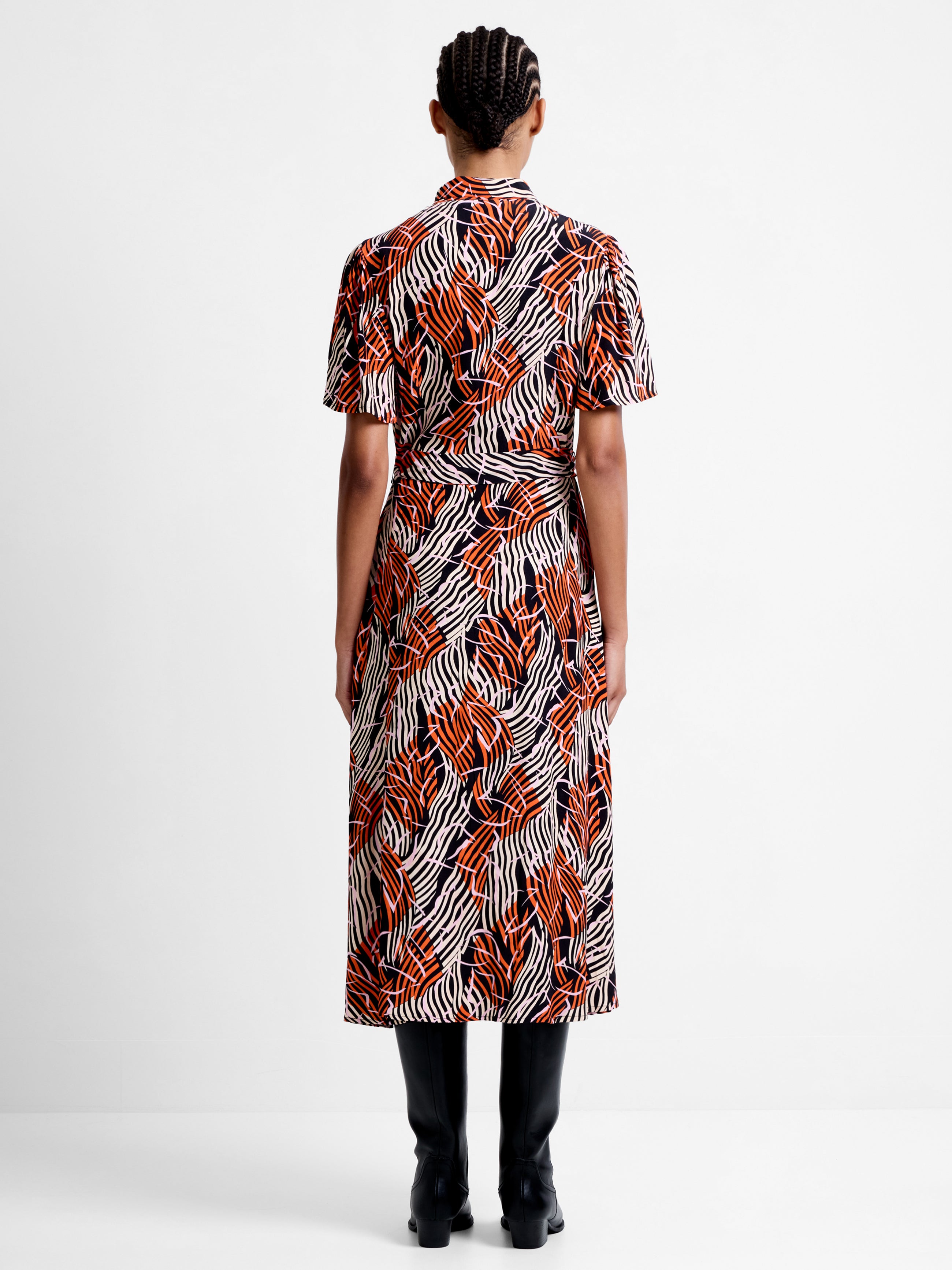 Felicity Eco Lizzy Tie Waist Dress