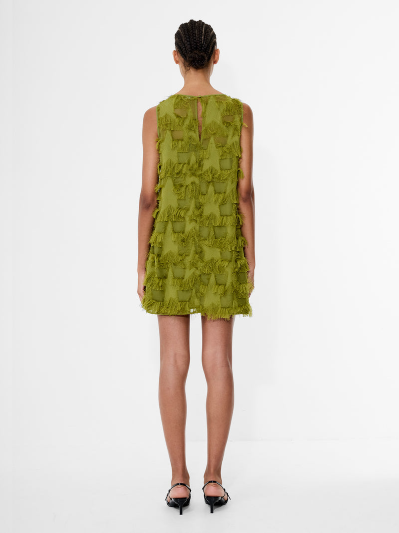 Miley Chiffon Star Fringe Mini Dress