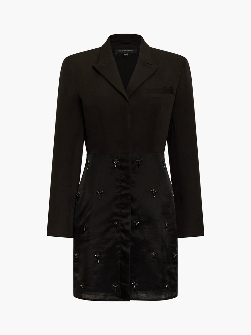 Darcy Embellished Tailored Mini Dress