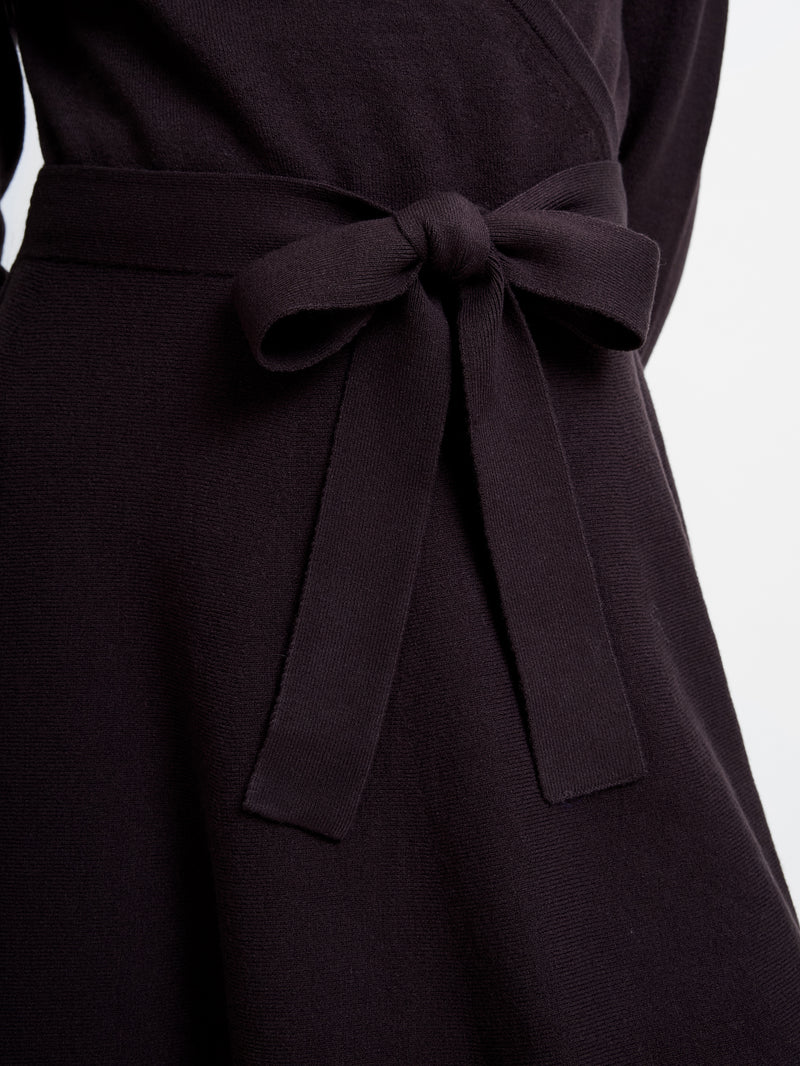 Babysoft Wrap Mini Dress