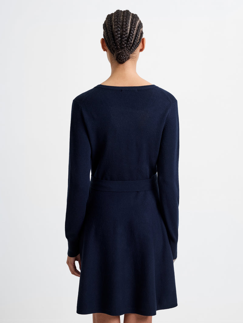 Babysoft Wrap Mini Dress