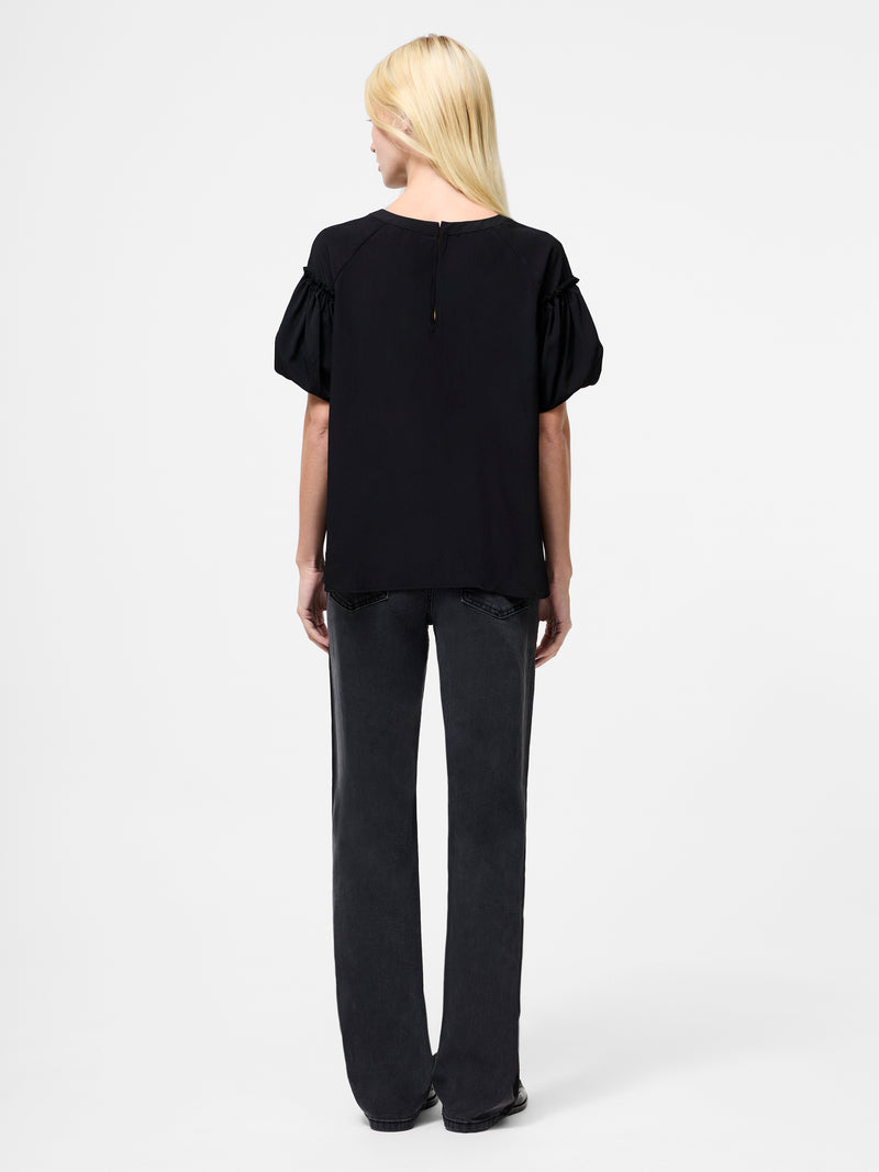 Crepe Light Puff Sleeve Top